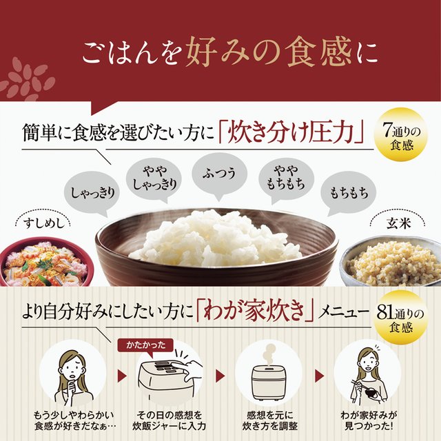 象印 圧力IH炊飯ジャー  極め炊き　1升