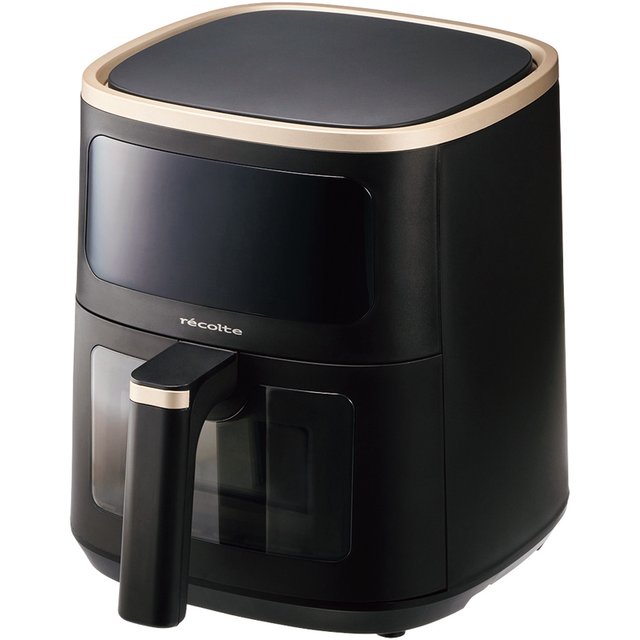 レコルト　エアオーブン 4L ナチュラルブラック