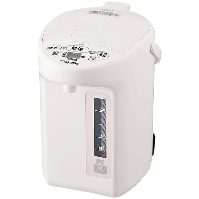 象印　VE電気まほうびん(3.0L)　ホワイト