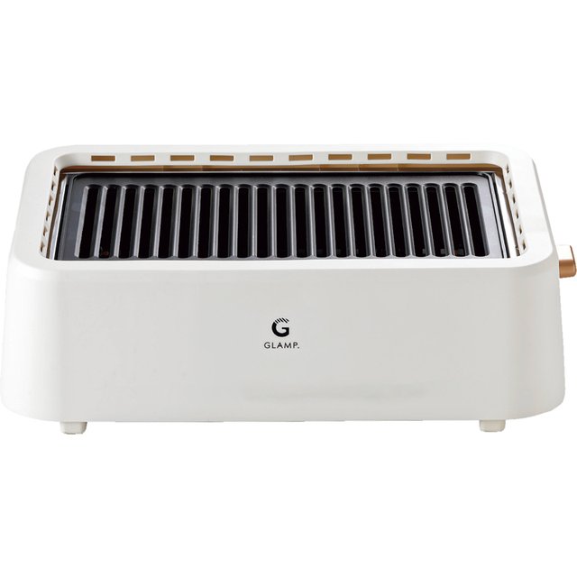GLAMP. 超少煙グリル　ホワイト