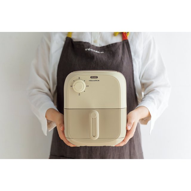 レコルト エアーオーブンミニ　ホワイトベージュ