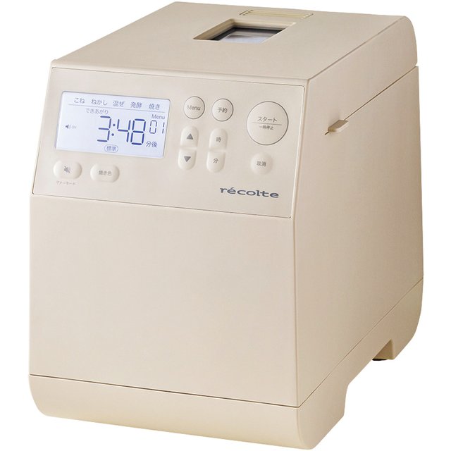 レコルト コンパクトベーカリー　クリームホワイト