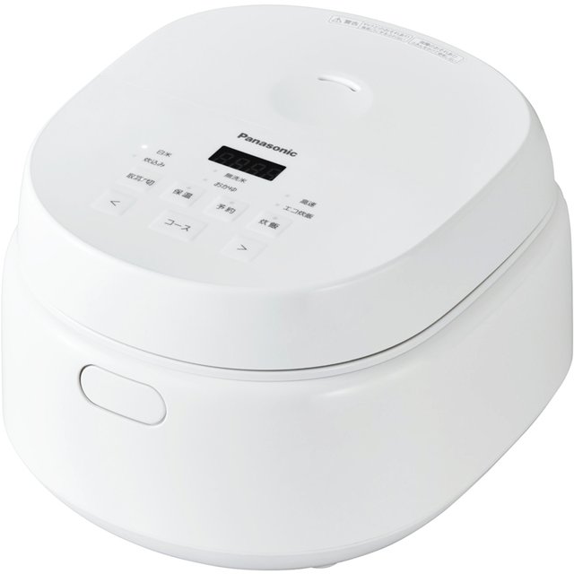 パナソニック 電子ジャー炊飯器　ホワイト5.5合