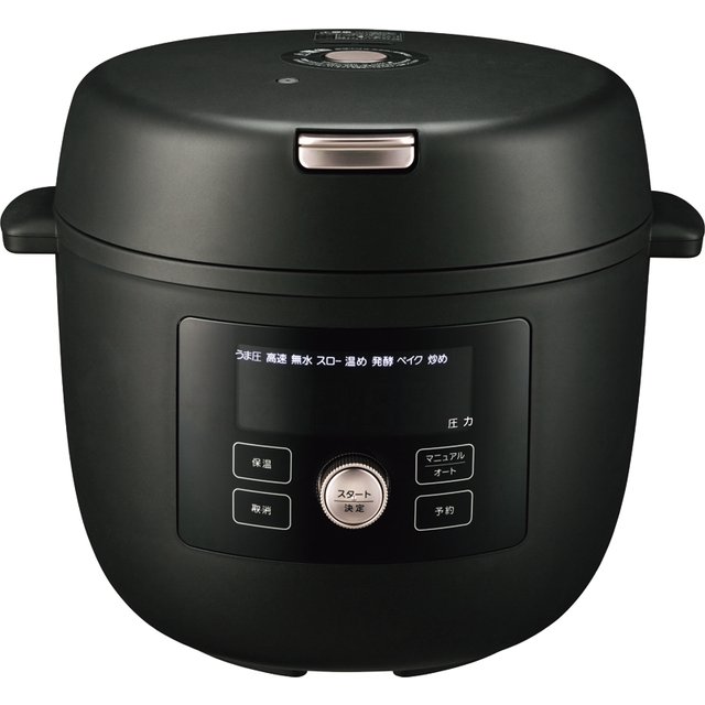 タイガー 電気圧力鍋  マットブラック　4.0L