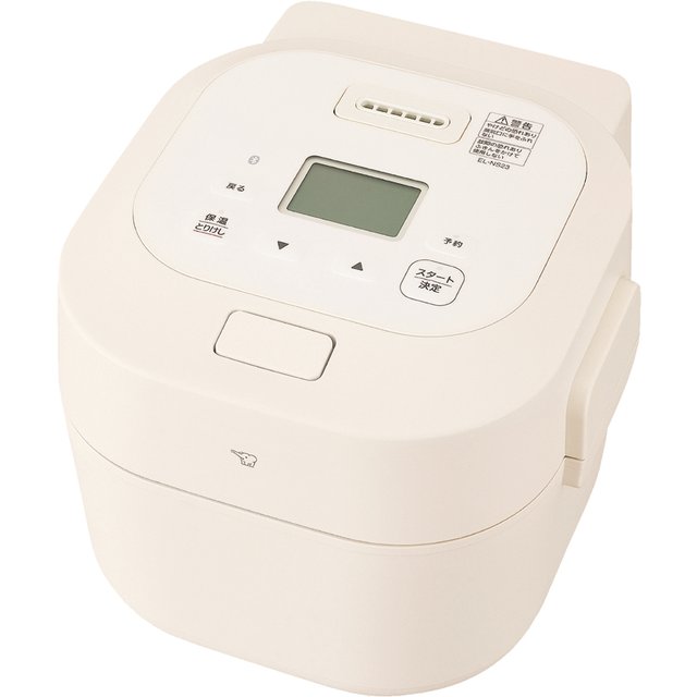 象印 ホーロー電気調理なべ　クリーム