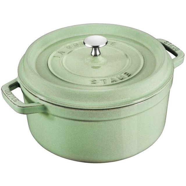 STAUB  ピコ・ココット ラウンド  22cm　セージグリーン