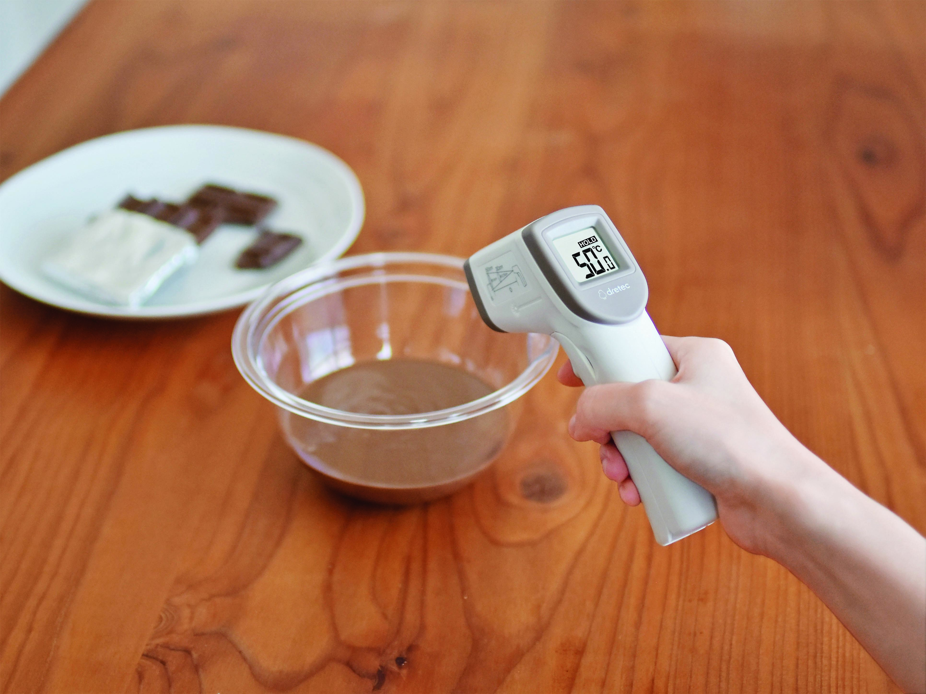 サッとはかれる温度計