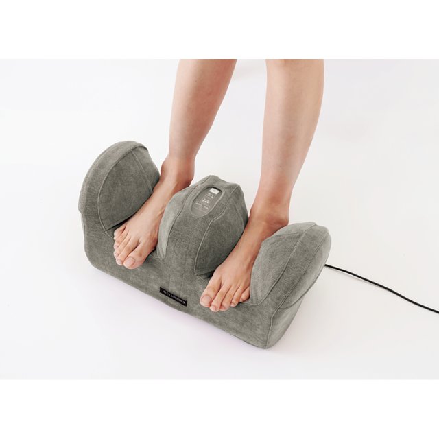 プロもみフットマッサージャー　グレー
