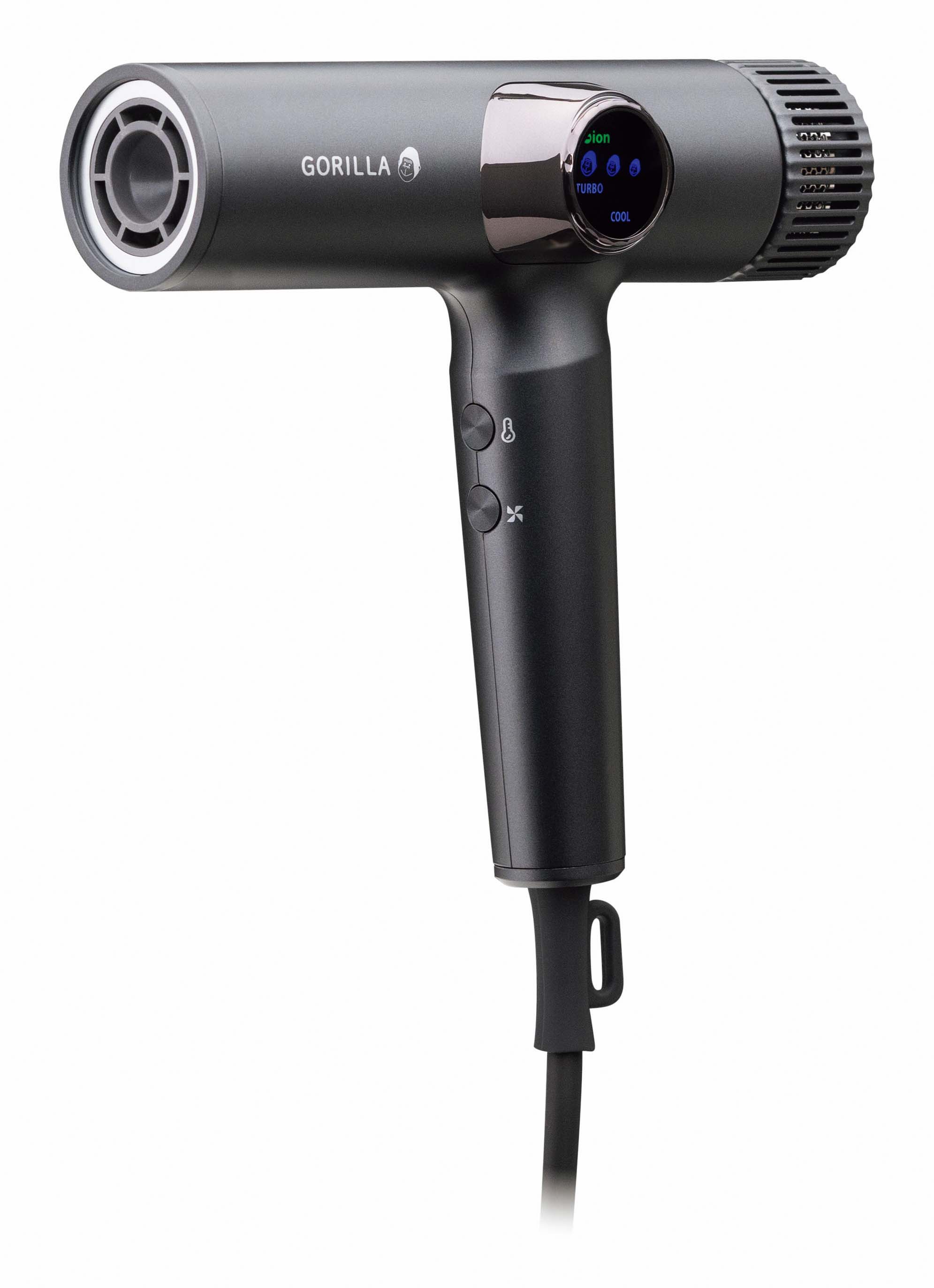 ゴリラのひとふき　グレー