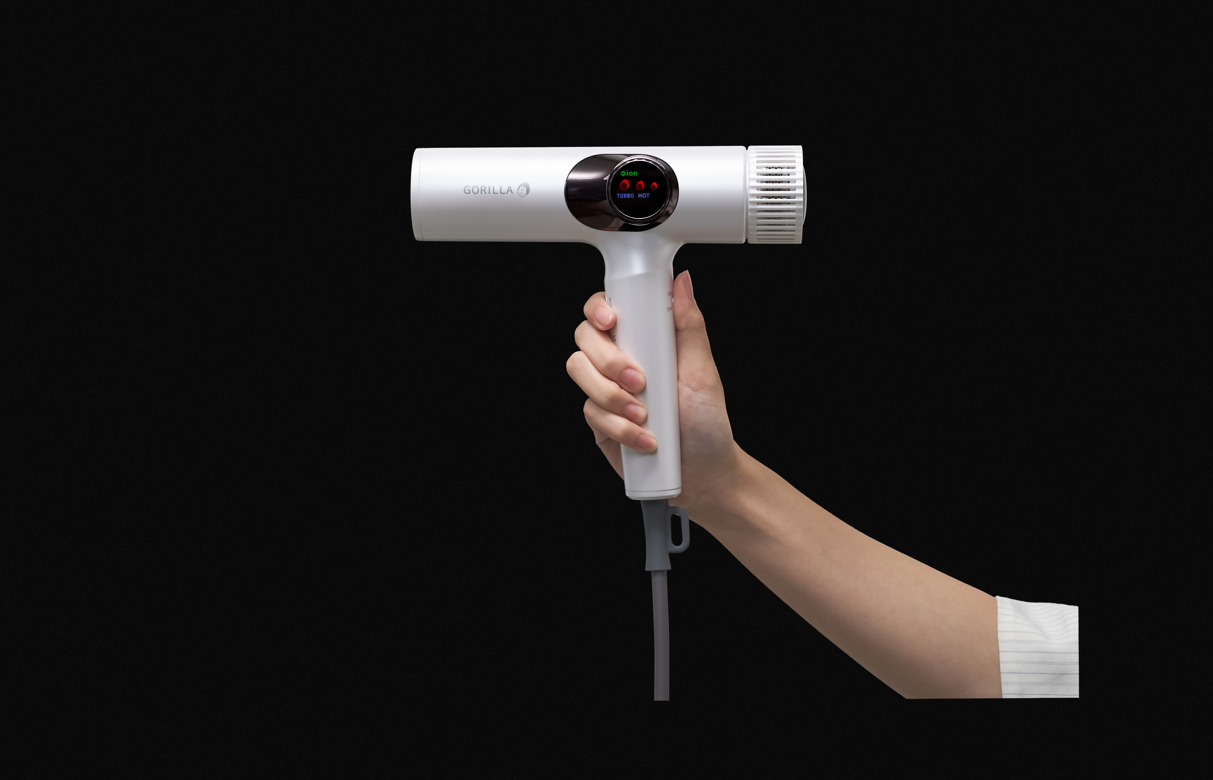 ゴリラのひとふき　ホワイト