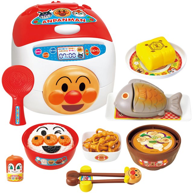 アンパンマンおはしでつかんで★シューッとたけたよ！おしゃべりすいはんきと元気100ばいSP和食セット