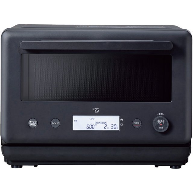 象印　オーブンレンジ18L　スレートブラック