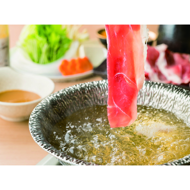 太庵　高畑店主監修鹿児島県産黒豚と特製ごまぽん酢のしゃぶしゃぶセット