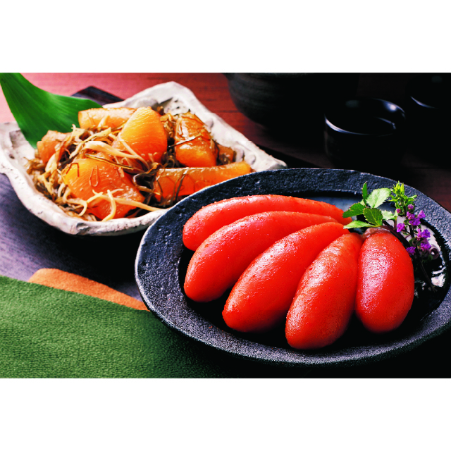 博多紀久屋　無着色辛子明太子・数の子松前セット