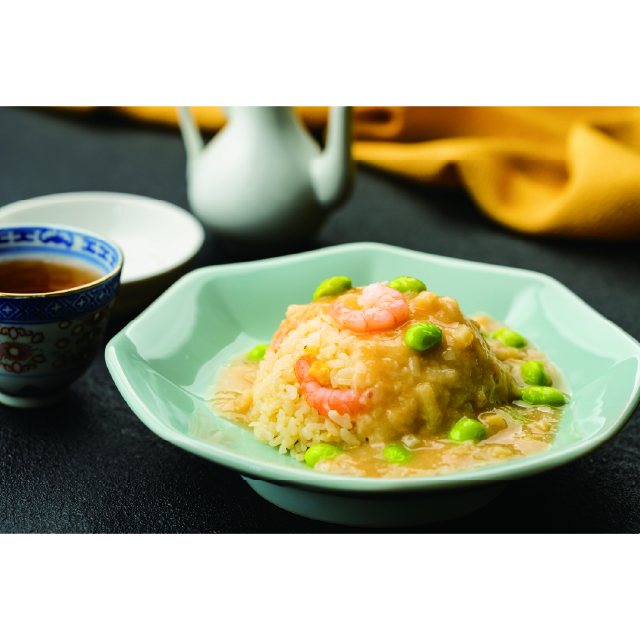 【京都】京、静華　宮本静夫監修直火炒めのえび炒飯と蟹あんかけ丼のもと