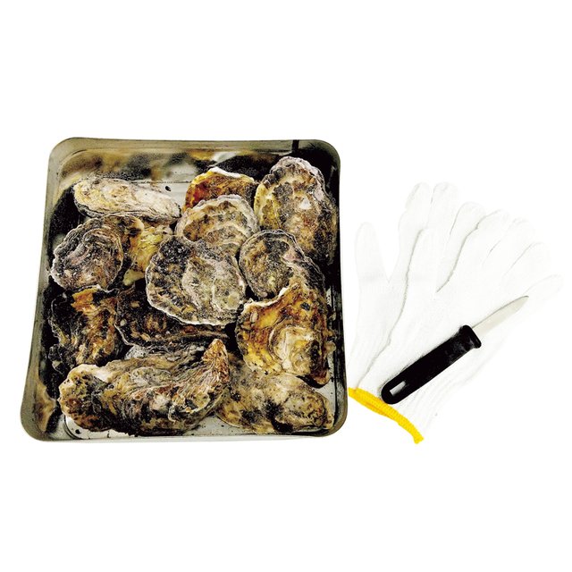 広島牡蠣のカンカン焼き