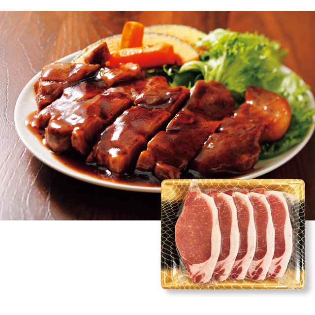 千葉県産　恋する豚  ロースステーキ