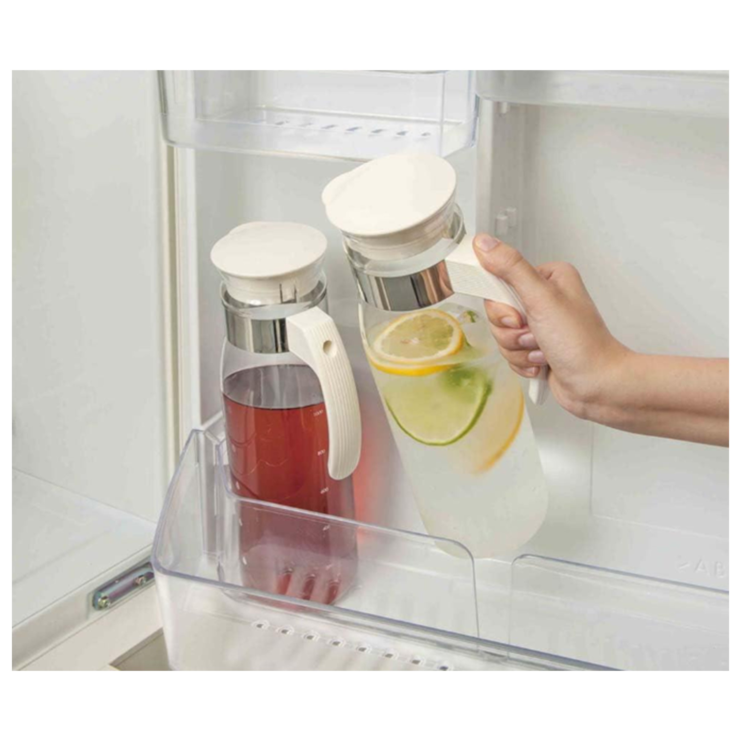 【WEB限定】HARIO　冷蔵庫ポットスリムN チャコールグレー 1.4L