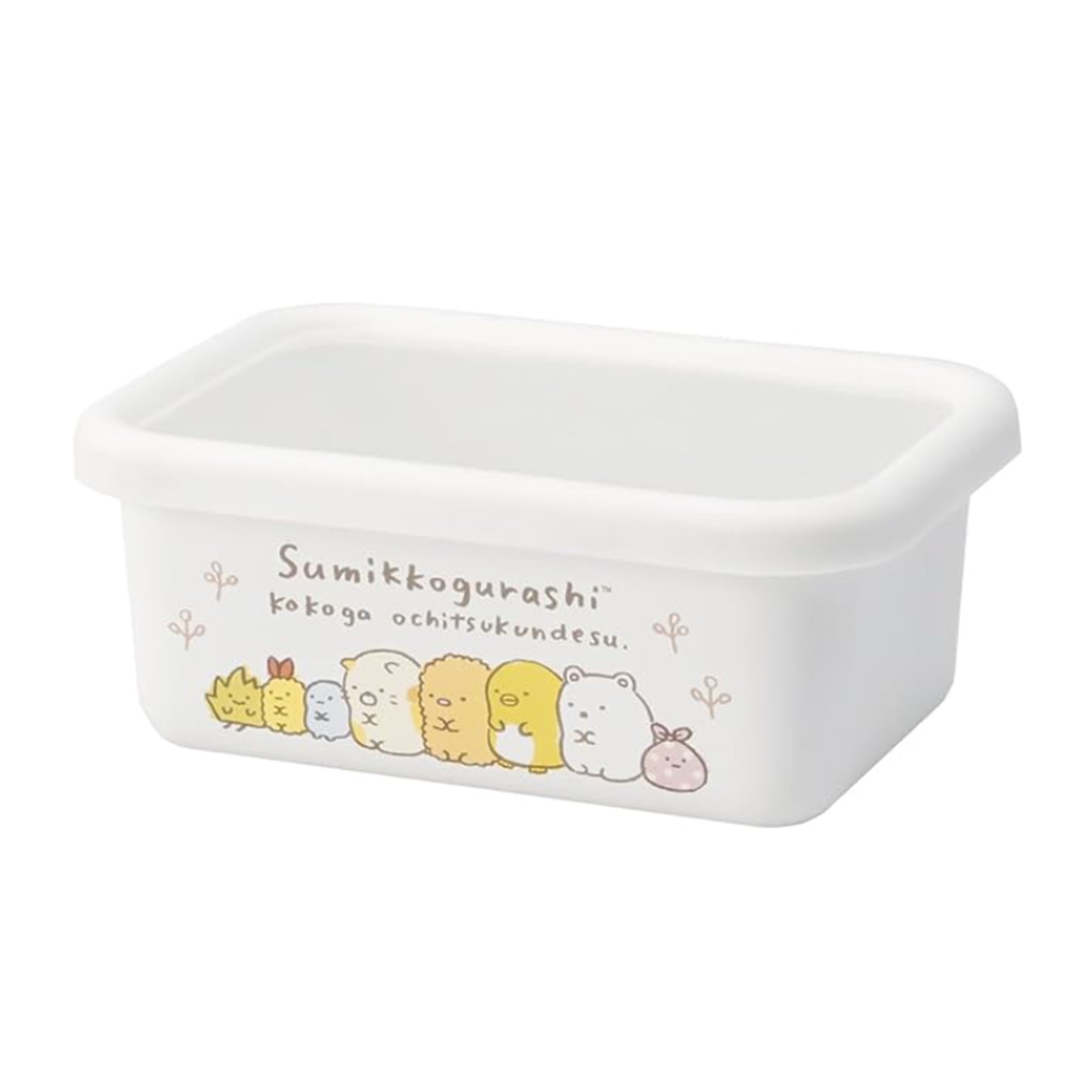 【ＷＥＢ限定】すみっコぐらし　ホーロー　レクタングルストッカー