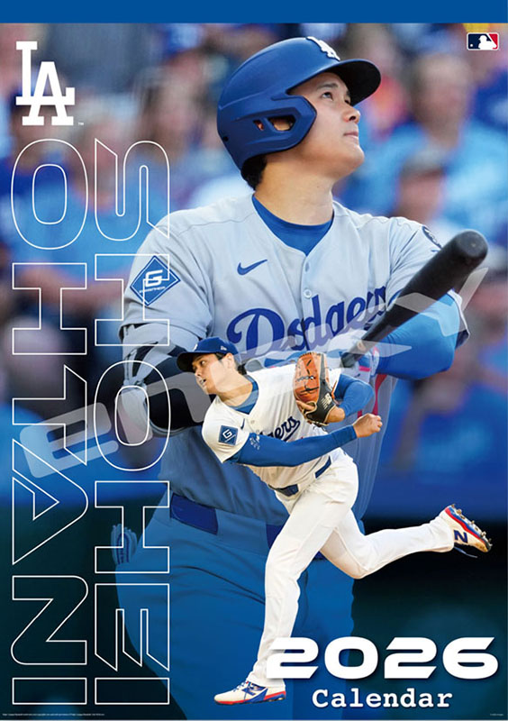 ２０２６年カレンダー　大谷翔平