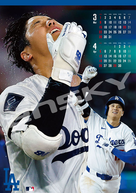 ２０２６年カレンダー　大谷翔平