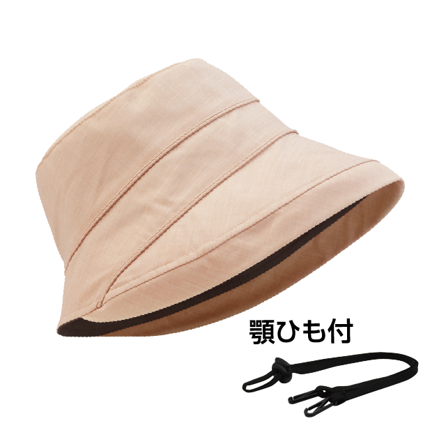日傘帽子　サニーシードル１００　ベージュ
