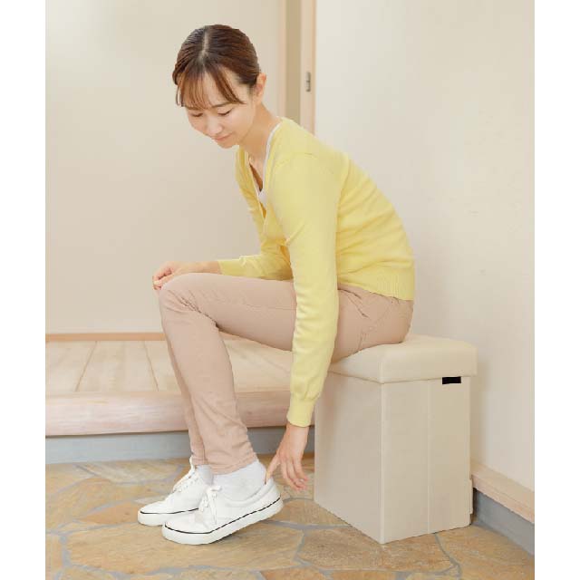 防災ニモナルマルチスツール　アイボリー
