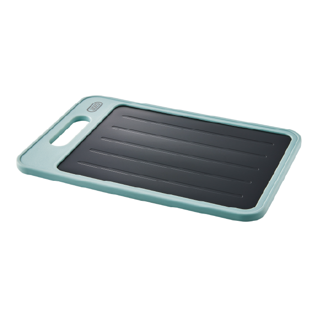 Toffy 解凍プレート付きカッティングボード　ペールアクア