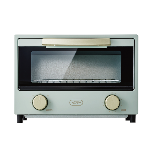 Toffy 遠赤ヒーターオーブントースター　スモーキーリーフ